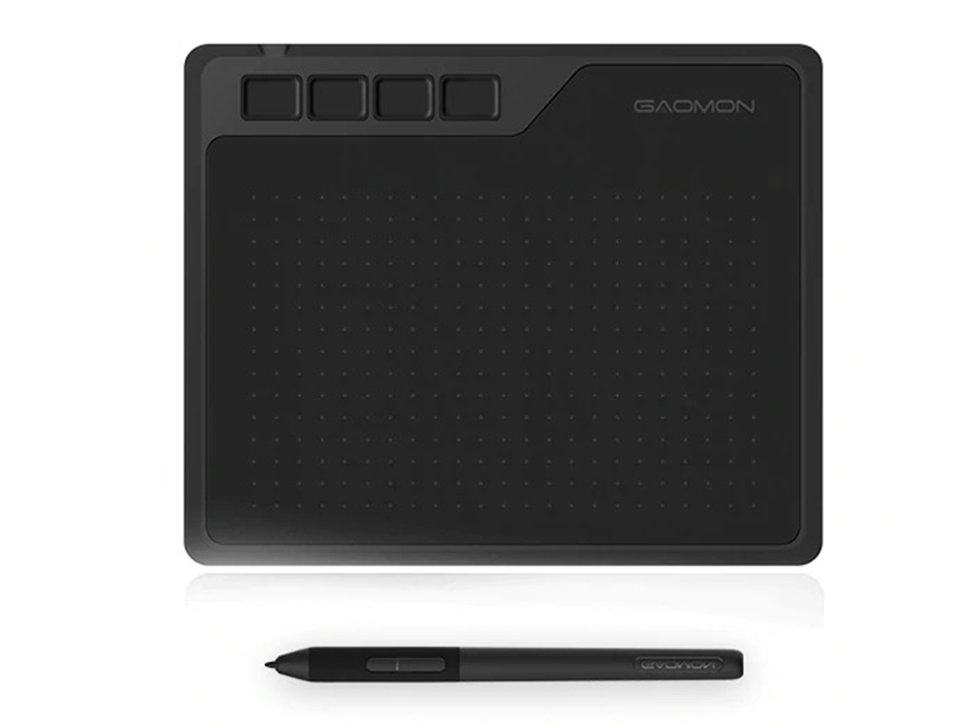 Графический планшет для рисования / электронная доска для записей GAOMON S620 6,5x4''